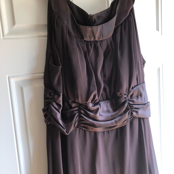 Connected Women’s Apparel Dress. Brown. 16W - Picture 4 of 8